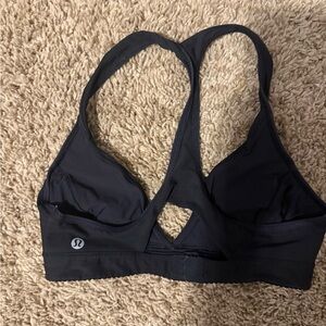 lululemon athletica Midnight Black Sports Bra